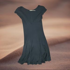 Kimchi Blue teal t-shirt dress